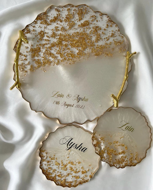 Resin's Wedding Tray
