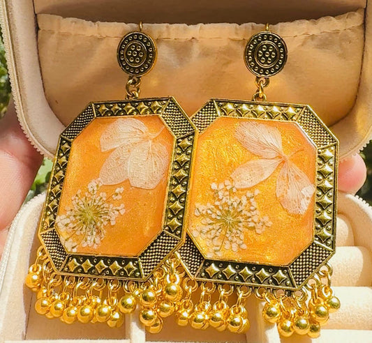 Resin's Precious Jhumkas