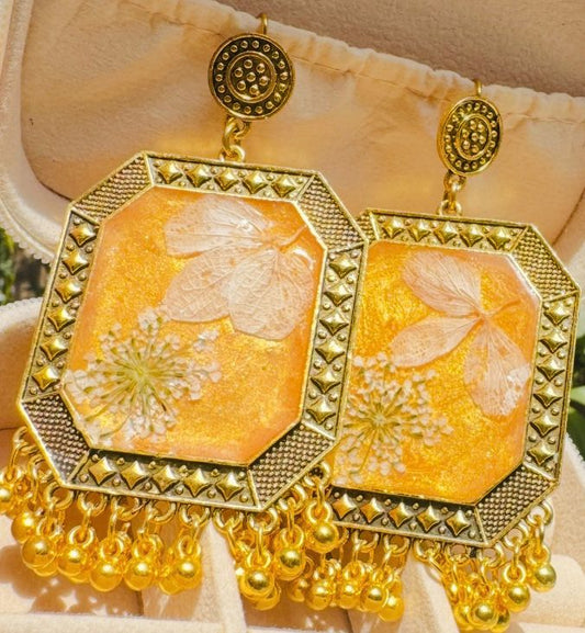 Resin's Precious Jhumkas