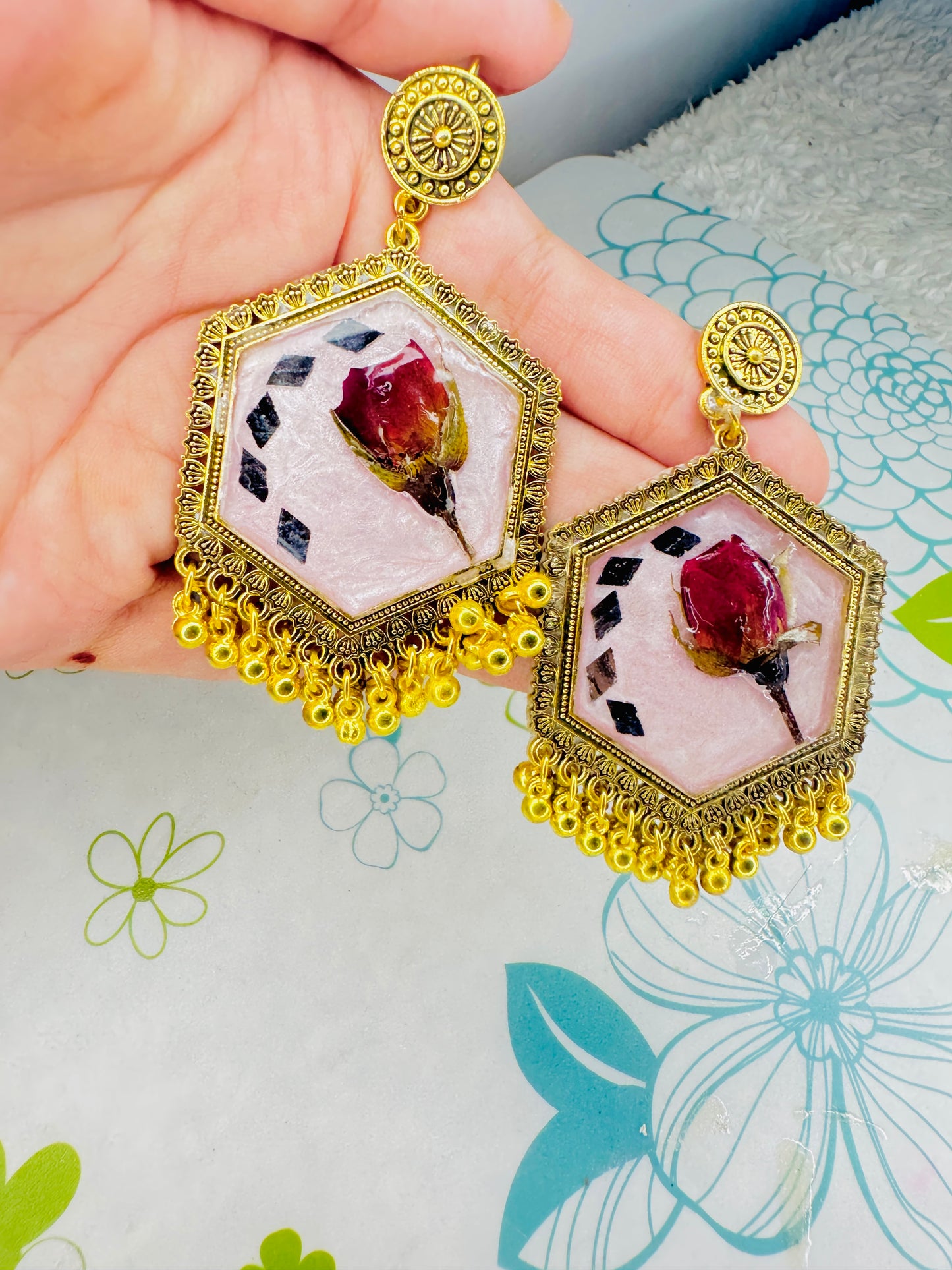 Resin's Jhumkas